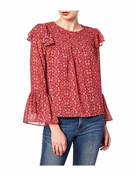 Blusa Lois de flores con volantes Pepe Jeans
