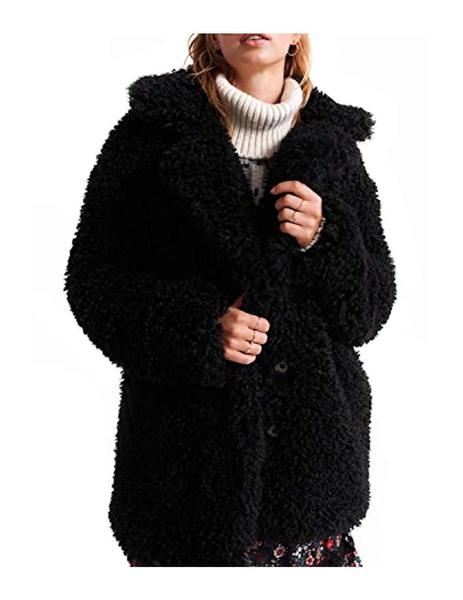 Fragiel Huh aanvaardbaar Abrigo chester fur coat Superdry