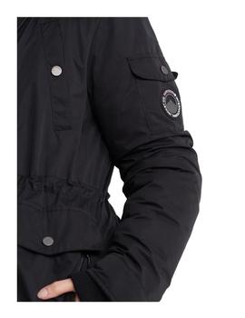 Parka Nadare microfibre negra Superdry