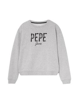 Sudadera gris Nancy Pepe Jeans