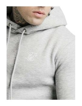 Sudadera gris Muscle fit SikSilk