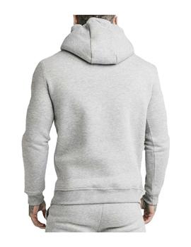 Sudadera gris Muscle fit SikSilk