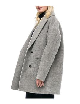 Abrigo gris de lana Tommy Hilfiger