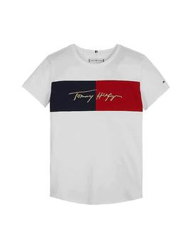 Camiseta Icon Logo Te S/S Tommy Hilfiger