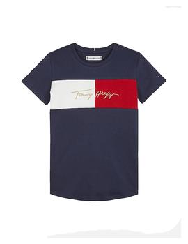 Camiseta Icon Logo Te S/S Tommy Hilfiger