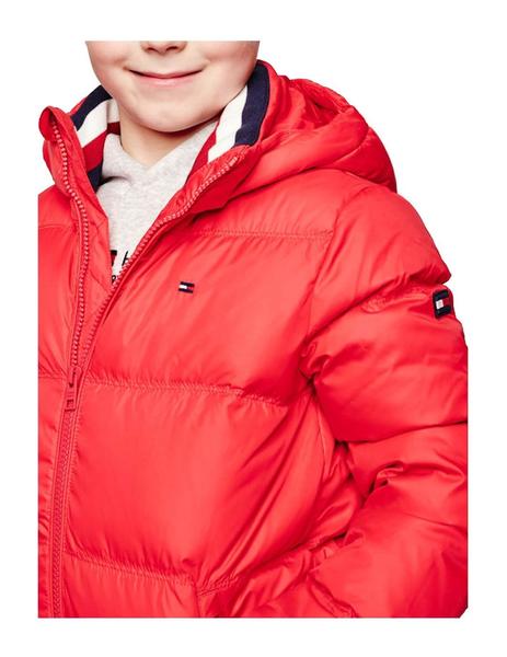 Tommy Hilfiger Essential Down Jacket Duvet Rojo - Envío gratis