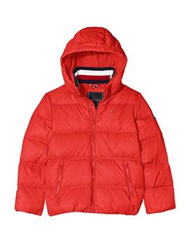 Chaqueta Essential Down roja Tommy Hilfiger