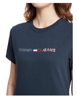 Camiseta logo americana Tommy Hilfiger