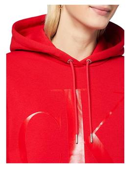 Sudadera roja CK Eco Calvin Klein