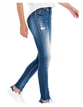 Pantalón Vaquero Skinny Colette Medium Waist Salsa