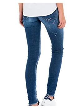 Pantalón Vaquero Skinny Colette Medium Waist Salsa