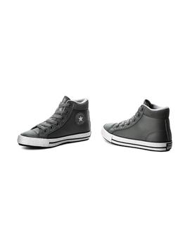 Zapatilla Ctas Boot Pc Hi Piel Gris Converse