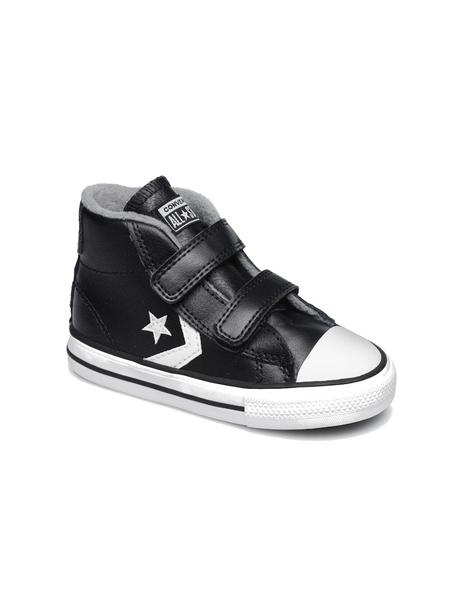 Zapatilla Star PLayer Mid Piel Negra Converse