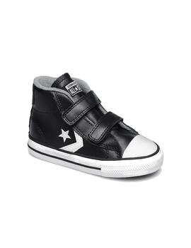 Zapatilla Star PLayer 2V Mid Piel Negra Converse