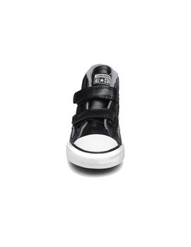 Zapatilla Star PLayer 2V Mid Piel Negra Converse