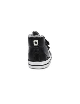 Zapatilla Star PLayer 2V Mid Piel Negra Converse