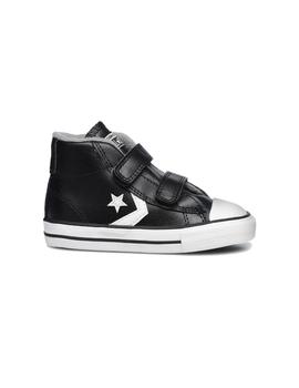 Zapatilla Star PLayer 2V Mid Piel Negra Converse