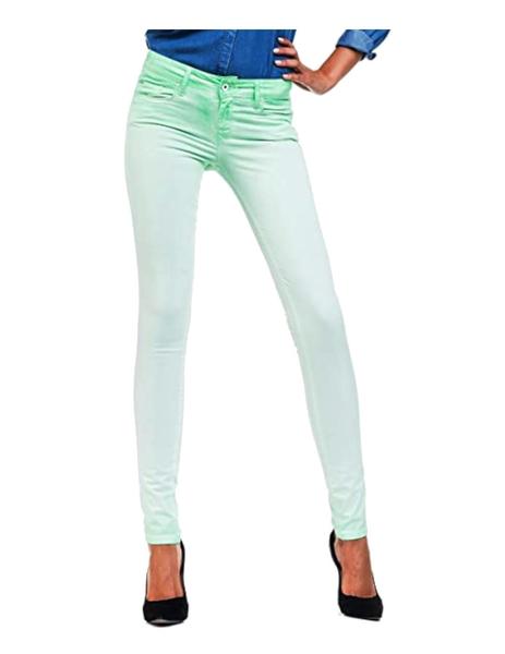 Caso País Invertir Pantalón Colette Comfort verde Salsa Jeans
