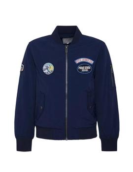 Chaqueta  bomber parches Hawthorn Pepe Jeans