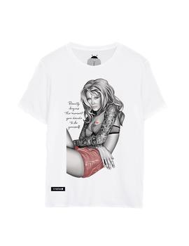 Camiseta Claudia Schiffer Be Happiness