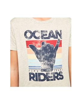 Camiseta saludo surfero Achille Pepe Jeans