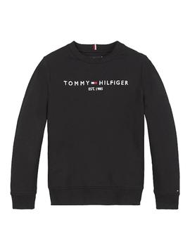 Sudadera Essential negro Tommy Hilfiger