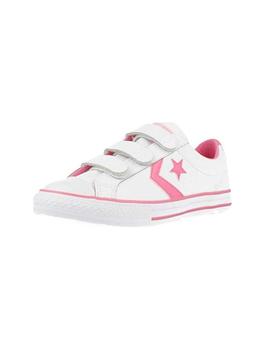 Zapatilla Star Player 3V Ox Blanca Piel Converse