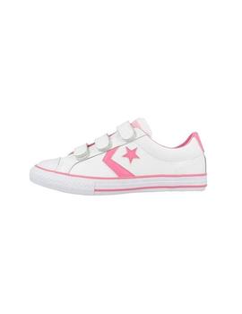 Zapatilla Star Player 3V Ox Blanca Piel Converse