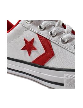 Zapatilla Star Player Ev OX Blanca Piel Converse