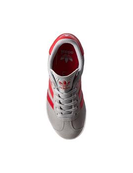 Zapatilla Gazelle C Gris Roja Adidas