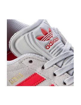 Zapatilla Gazelle C Gris Roja Adidas