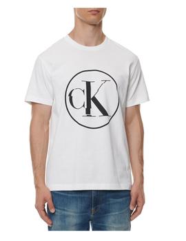 Camiseta Round Distorted CK Calvin Klein