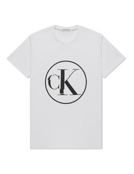 Camiseta Round Distorted CK Calvin Klein