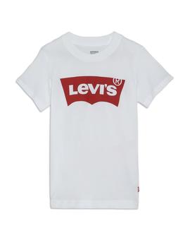 Camiseta blanca logo rojo Levi´s