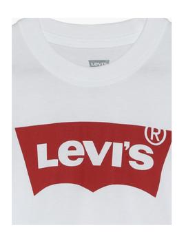 Camiseta blanca logo rojo Levi´s