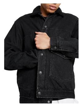 Chaqueta Patch Sherpa Trucker negra Levi's