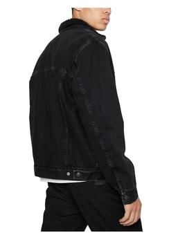 Chaqueta Patch Sherpa Trucker negra Levi's