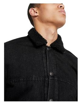 Chaqueta Patch Sherpa Trucker negra Levi's