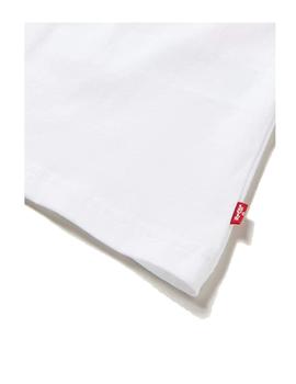 Camiseta blanca logo rojo Levi´s