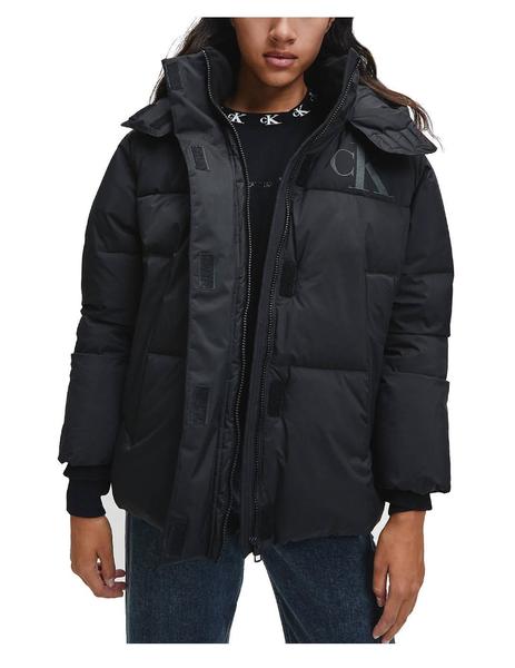 Tradicion Hacer las tareas domésticas Infidelidad Chaqueta negra CK Eco Puffer Calvin Klein