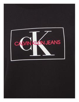 Sudadera negra Calvin Klein