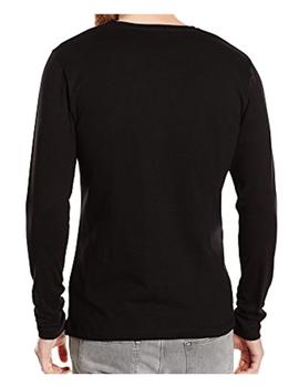 Camiseta manga larga negra Calvin Klein
