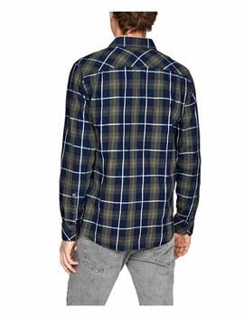 Camisa Chase cuadros verde Pepe Jeans